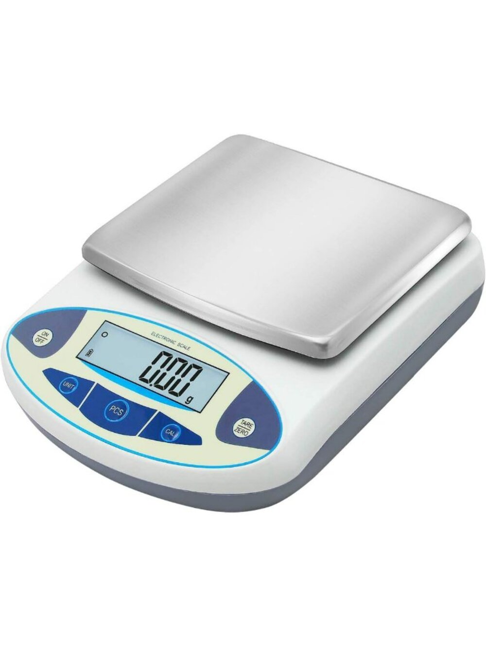 High Precision 5000g Digital Analytical Balance Scale | 0.01g Accuracy Lab